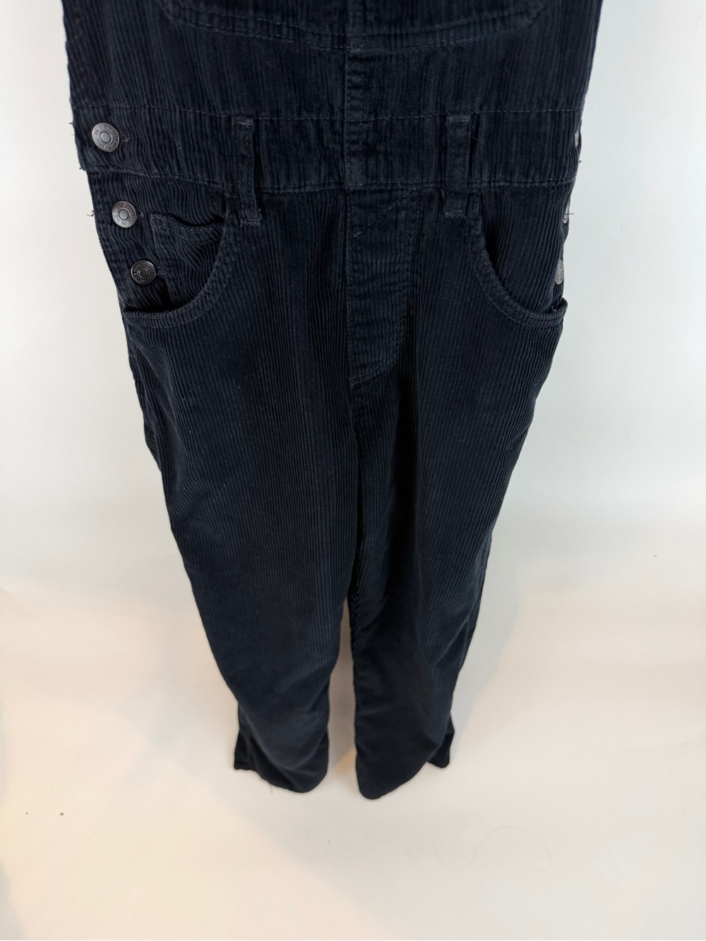 Free People We The Free Ziggy Denim Overall in Mineral Black - Picture 5 of 9